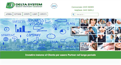 Desktop Screenshot of delta-system.it